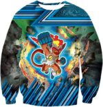 Pokemon Super Flame Pokemon Infernape Hoodie - Sweatshirt