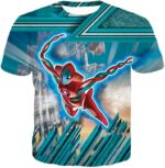 Pokemon Super Space Mutated Pokemon Deoxys Zip Up Hoodie - T-Shirt