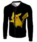 Pokemon Thunder Type Pokemon Pikachu Cool Black Hoodie  - Pokemon Hoodie - Jacket