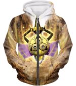 Pokemon Unique Royal Sword Pokemon Aegislash Hoodie - Zip Up Hoodie