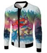 Pokemon Water Fighting Type Pokemon Keldeo Resolute Form Hoodie - Jacket