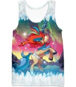 Pokemon Water Fighting Type Pokemon Keldeo Resolute Form Hoodie - Tank Top