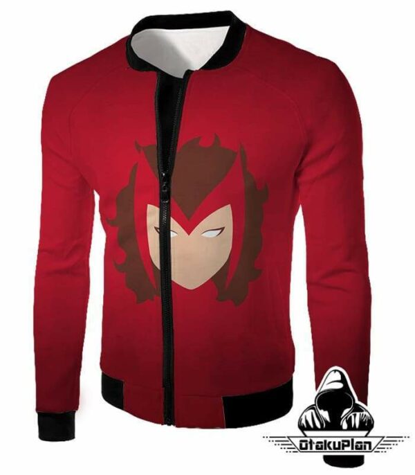 Chaos Magic User Scarlet Witch Cool Promo Red Hoodie - Jacket