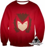 Chaos Magic User Scarlet Witch Cool Promo Red Hoodie - Sweatshirt