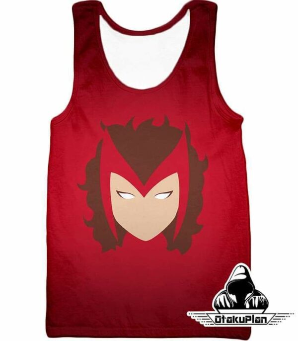 Chaos Magic User Scarlet Witch Cool Promo Red Hoodie - Tank Top