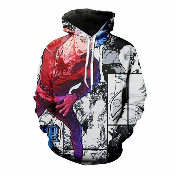 The Seven Deadly Sins Hoodie - Ban Multi-Image Hoodie