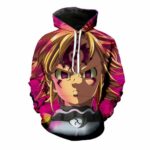 The Seven Deadly Sins Hoodie - Meliodas With Demon Mark Hoodie