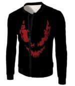 Blood Red Spiderman Villain Carnage Promo Black Hoodie - Jacket