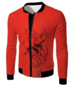 Spiderman In Octopus Claws Cool Red Action Hoodie - Jacket