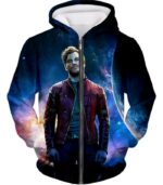 Peter Quill Aka Star Lord Still Hoodie - Zip Up Hoodie