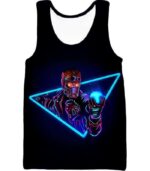 Star Lord Super Black Zip Up Hoodie - Tank Top