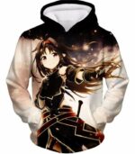 Sword Art Online Absolute Sword Konno Yuuki Cool Graphic Hoodie