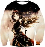 Sword Art Online Absolute Sword Konno Yuuki Cool Graphic Hoodie - Sweatshirt