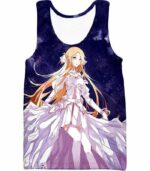 Sword Art Online Anime Blonde Yuuki Asuna Cool Promo Hoodie - SAO Merch Hoodie - Tank Top