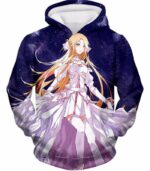 Sword Art Online Anime Blonde Yuuki Asuna Cool Promo Hoodie - SAO Merch Hoodie - Hoodie