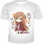 Sword Art Online Asuna Avatar Meme Cool White Hoodie  - Sword Art Online Hoodie - T-Shirt