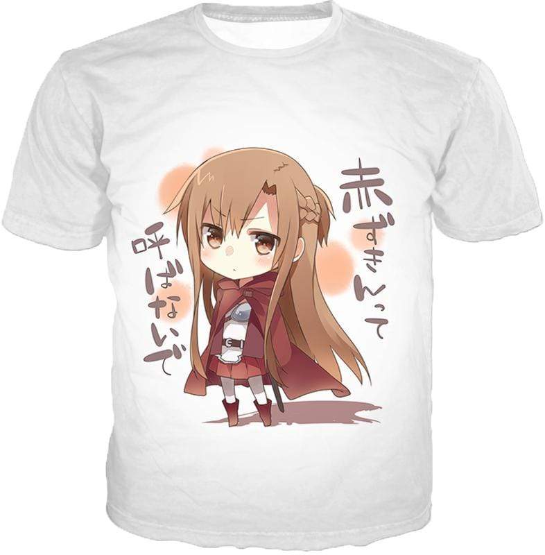 Sword Art Online Asuna Avatar Meme Cool White Hoodie  - Sword Art Online Hoodie - T-Shirt