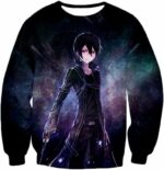 Sword Art Online Avatar Kirito The Black Swordsman Anime Black Hoodie - Sword Art Online Hoodie - Sweatshirt