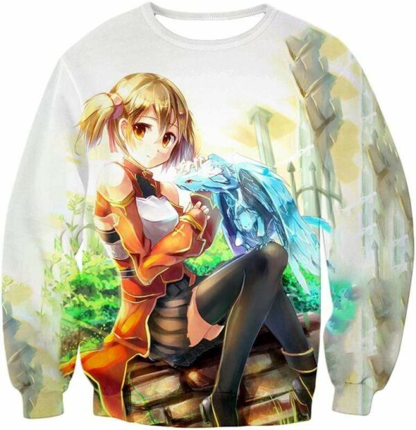 Sword Art Online Ayana Keiko Aka Silica Cool Hoodie - SAO Merch Hoodie - Sweatshirt