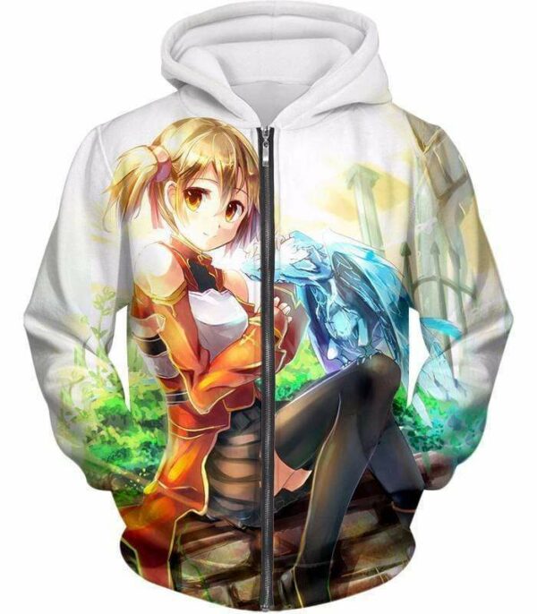 Sword Art Online Ayana Keiko Aka Silica Cool Hoodie - SAO Merch Hoodie - Zip Up Hoodie