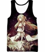 Sword Art Online Beautiful Blonde Asuna Yuuki Cute Avatar Graphic Hoodie - Sword Art Online Hoodie - Tank Top