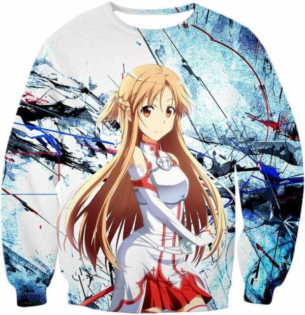 Sword Art Online Cutest Blonde Asuna Yuuki Graphic Hoodie - SAO Merch Hoodie - Sweatshirt