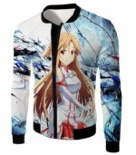 Sword Art Online Cutest Blonde Asuna Yuuki Graphic Hoodie - SAO Merch Hoodie - Jacket