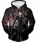 Sword Art Online Extremely Kirito The Black Swordsman Hoodie - Hoodie