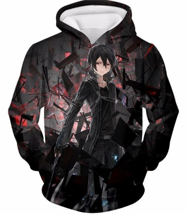 Sword Art Online Extremely Kirito The Black Swordsman Hoodie - Hoodie