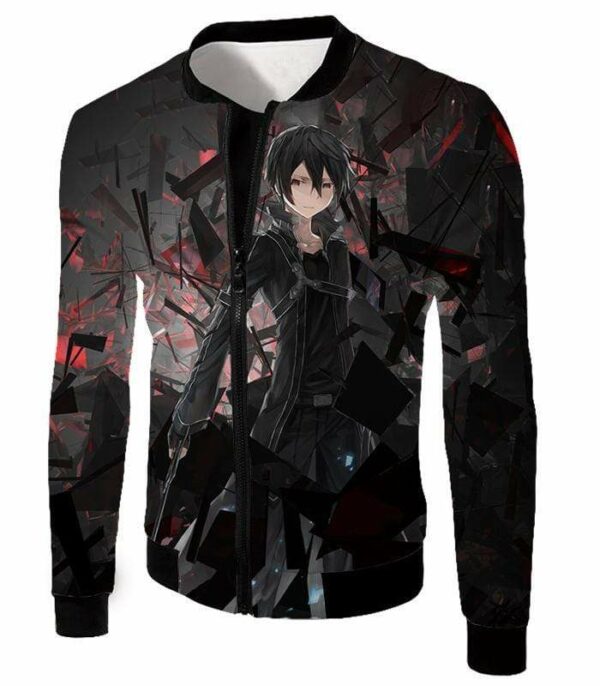 Sword Art Online Extremely Kirito The Black Swordsman Hoodie - Jacket