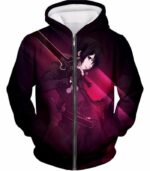 Sword Art Online Kirigaya Kazuto Aka Kirito Incredible Swordsman Graphic Hoodie - SAO Merch Hoodie - Zip Up Hoodie