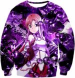 Sword Art Online Super Cute Asuna Yuuki Graphic Hoodie - SAO MerchandseHoodie - Sweatshirt