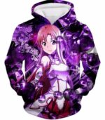 Sword Art Online Super Cute Asuna Yuuki Graphic Hoodie - SAO MerchandseHoodie - Hoodie