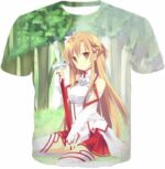 Sword Art Online Super Cute Player Asuna Zip Up Hoodie - SAO Merch Hoodie - T-Shirt