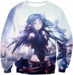 Sword Art Online Super Cute Yuuki Konno Anime Graphic Hoodie - SAO Merch Hoodie - Sweatshirt