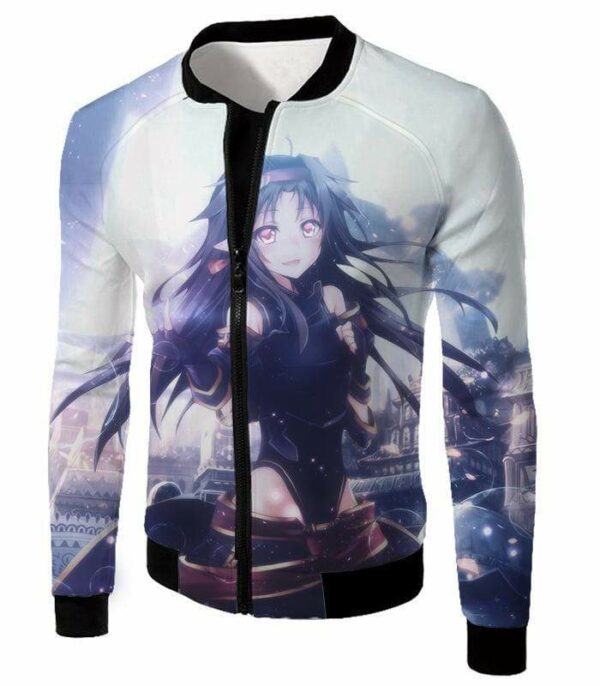 Sword Art Online Super Cute Yuuki Konno Anime Graphic Hoodie - SAO Merch Hoodie - Jacket