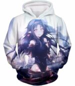 Sword Art Online Super Cute Yuuki Konno Anime Graphic Hoodie - SAO Merch Hoodie