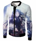 Sword Art Online Super Cute Yuuki Konno Anime Graphic Zip Up Hoodie - SAO Merch Hoodie - Jacket