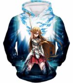 Sword Art Online Surviving Online Extreme Beauty Yuuki Asuna Hoodie  - Sword Art Online Hoodie