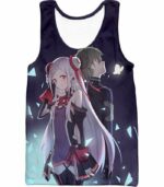 Sword Art Online Yuuna And Eiji Promo Black Hoodie - Sword Art Online Hoodie - Tank Top