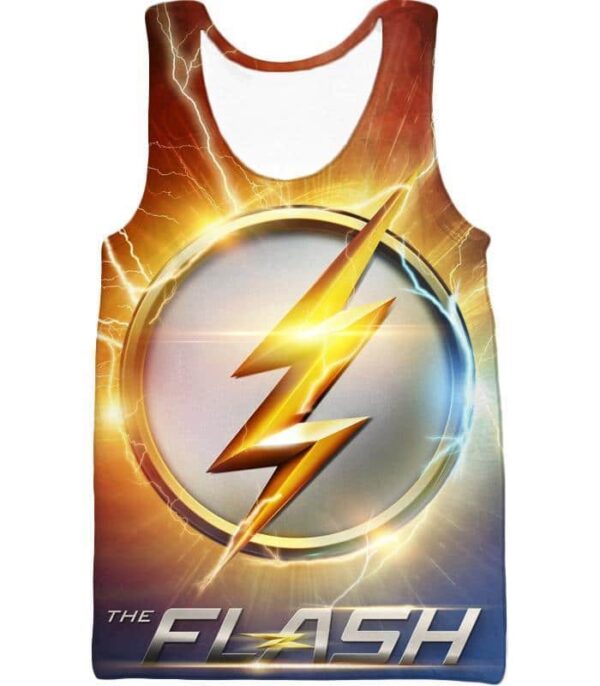 DC Comics The Flash Symbol Hoodie - Superhero 3D Hoodies And Clothing Hoodie - Tank Top