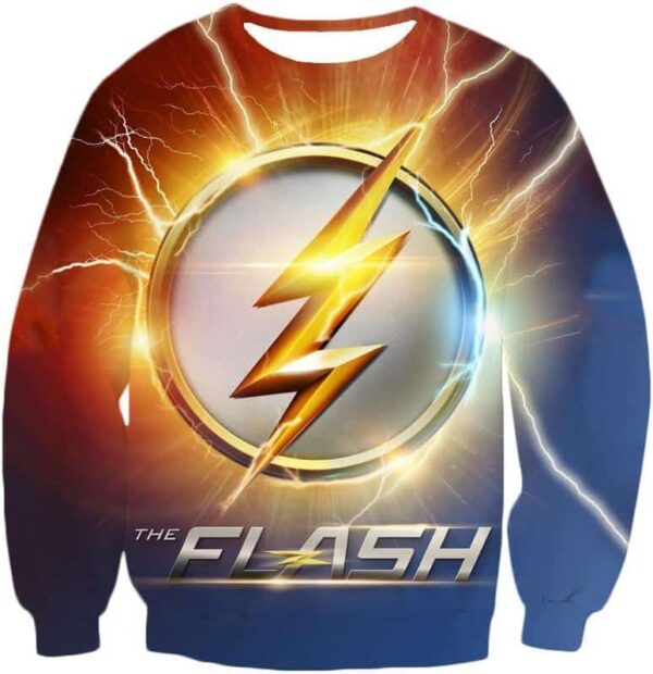 DC Comics The Flash Symbol Hoodie - Superhero 3D Hoodies And Clothing Hoodie - Sweatshirt