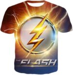 DC Comics The Flash Symbol Hoodie - Superhero 3D Hoodies And Clothing Hoodie - T-Shirt