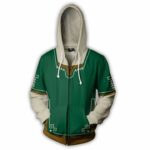 The Legend Of Zelda Hoodie - Link Green Jacket