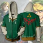 The Legend Of Zelda Hoodie - Link Green Jacket