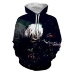 Ghoul Ken Kaneki Hoodie - Tokyo Ghoul Graphic Hoodie