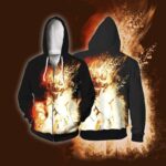 Inferno Ken Kaneki Hoodie - Tokyo Ghoul Zip Up Up Hoodie  Jacket