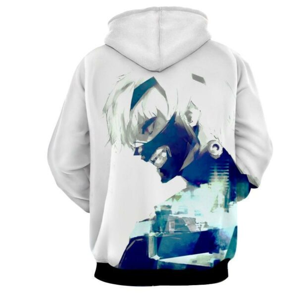 Ken Kaneki Hoodie Mask Art Hoodie - Tokyo Ghoul Mask Hoodie