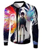 Tokyo Ghoul Anime Ghoul Touka Kirishima Promo Zip Up Hoodie - Jacket