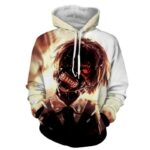 Tokyo Ghoul Blood Crazed Mask Hoodie - Tokyo Ghoul Cosplay Hoodie